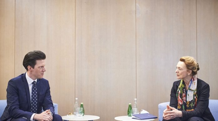 Manuel Frick an Kulturministerkonferenz in Strassburg