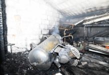 Brand in Carrosseriewerkstatt, grosser Schaden