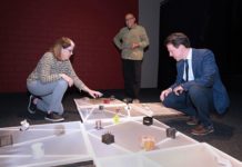 Regierungsrat Manuel Frick schickt Liechtenstein-Pavillon auf die Reise