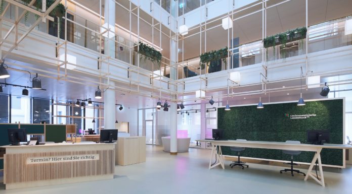 Neue Kundenzone am LLB-Hauptsitz