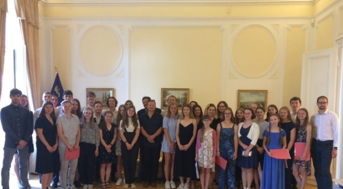 Tschechische Schülerreise von Brünn nach Liechtenstein