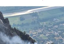 Brand unterhalb des Fürstensteigs