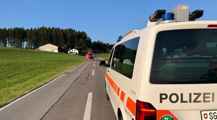 Motorradfahrer gestürzt-Einweisung ins Spital
