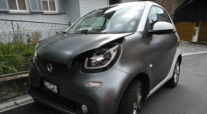 Balgach: Beim Abbiegen verunfallt