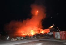 St.Gallenkappel: Firmenunterstand in Brand geraten