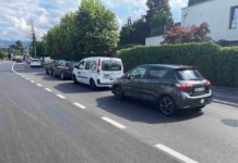 Rapperswil-Jona: Auffahrkollision zwischen vier Autos