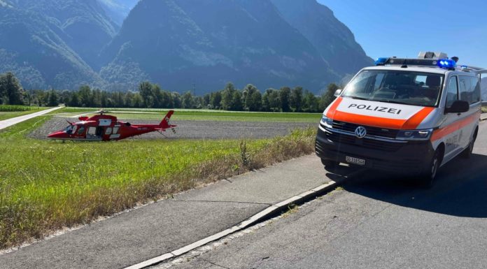 Weite: Zusammenstoss zwischen zwei E-Bikes