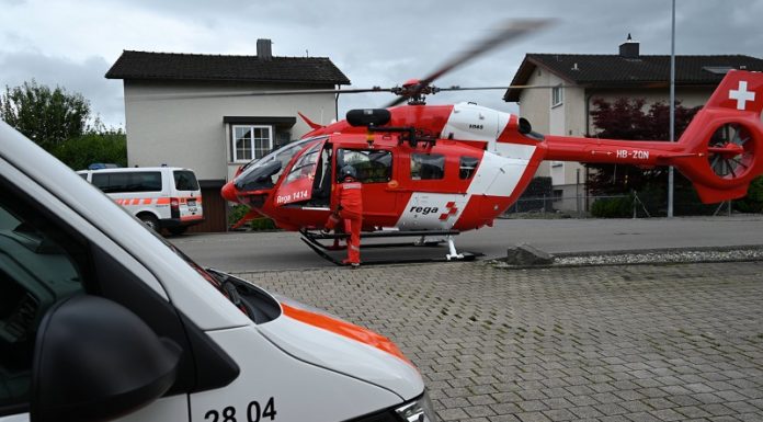 48jähriger Velofahrer bei Unfall schwer verletzt!