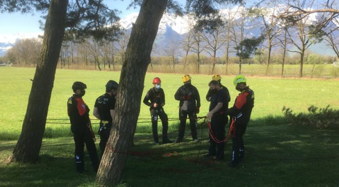 Feuerwehr Weiterbildungskurs für Gruppenführer