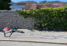 Balgach: Selbstunfall mit E-Scooter