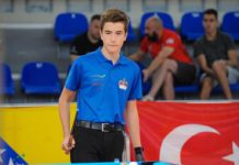 Felix Büchel bei EM-Auftritt in Bulgarien