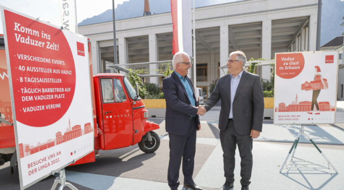 Vaduz unterwegs nach Schaan