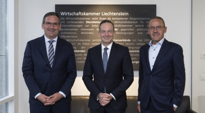 Grosse Ehre für das Team der Wirtschaftskammer Liechtenstein