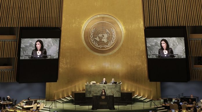Aussenministerin Dominique Hasler sprach vor UNO-Generalversammlung