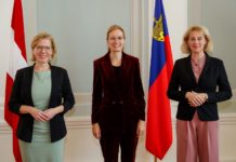 Ministerin Gewessler zu Besuch in Vaduz