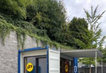 IBK-Container im Bestimmungshafen Vaduz angekommen