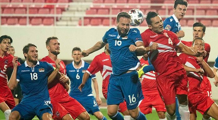 Liechtenstein spielt gegen Gibraltar