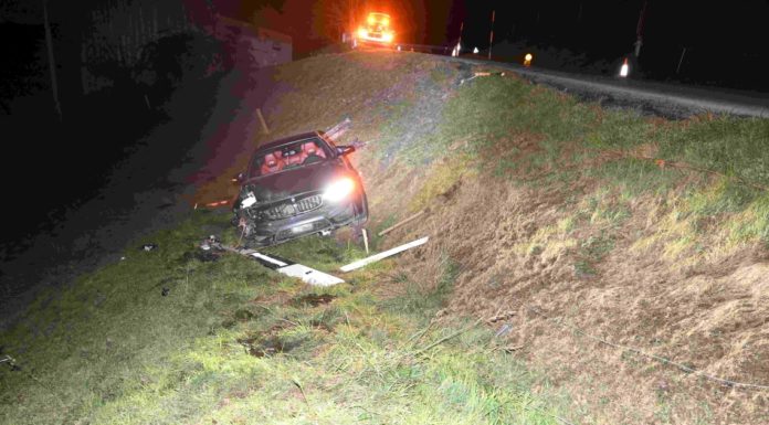 Altstätten: Herrschaft über Auto verloren – hoher Sachschaden