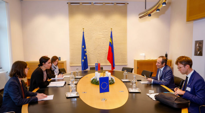 EU-Botschafter zu Gast in Liechtenstein