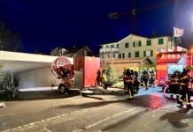 Gossau: Brand in Tiefgarage