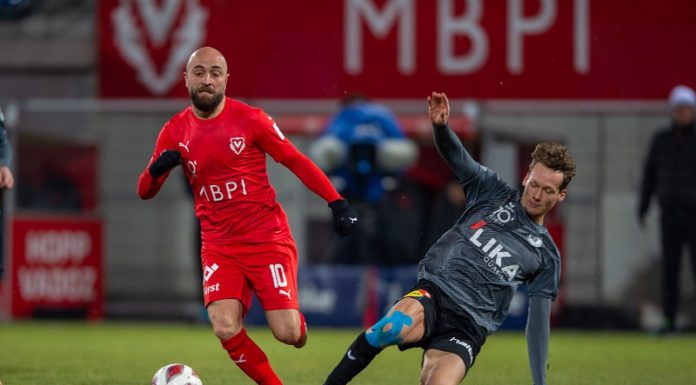 Der FC Vaduz egalisiert 0:2-Rückstand