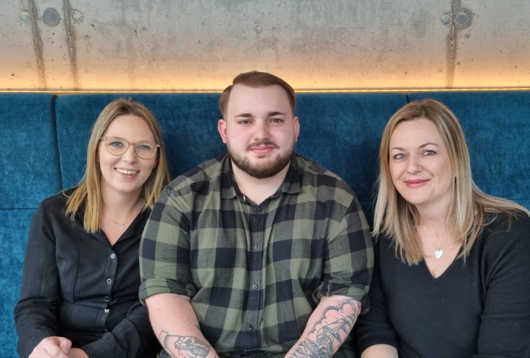 SCANAUA_Steffi, Yannik, Manuela