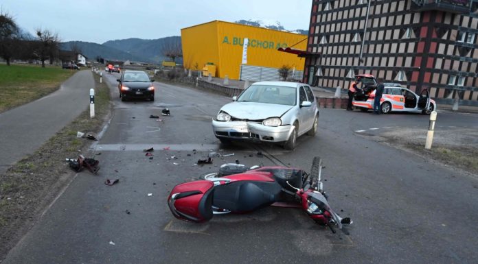 Altstätten: Motorradfahrer übersehen – ein Verletzter