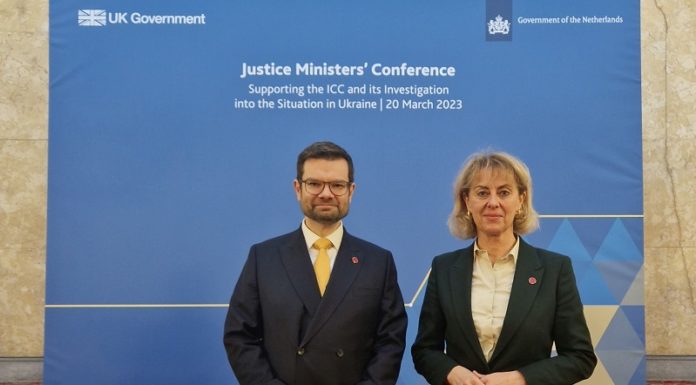 RR Graziella Marok-Wachter am Justizministertreffen in London
