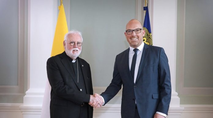 Hochrangiger Arbeitsbesuch des vatikanischen Aussenministers in Vaduz