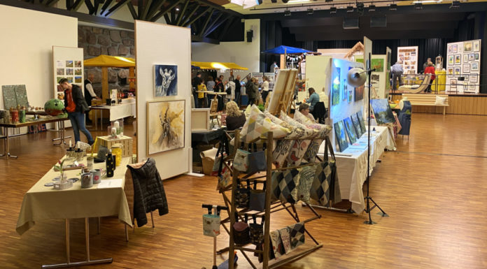 Breites Angebot an der Bäärger Ausstellung