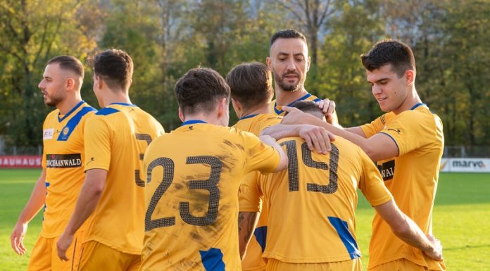 Der FC Balzers mit viel Selbstvertrauen