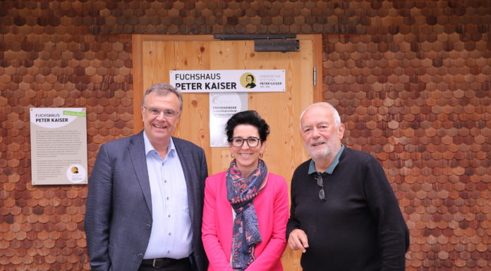 Wildpark Feldkirch: Fuchshaus Peter Kaiser