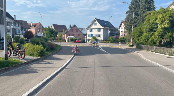 Steinach: Nach Sturz mit Velo unbestimmt verletzt