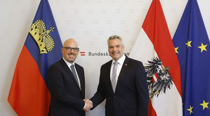 RC Risch trifft Bundeskanzler Karl Nehammer zu Arbeitsgespräch