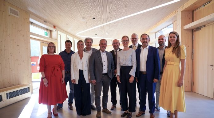 Die International School Rheintal in Buchs feiert ihren neuen Campus