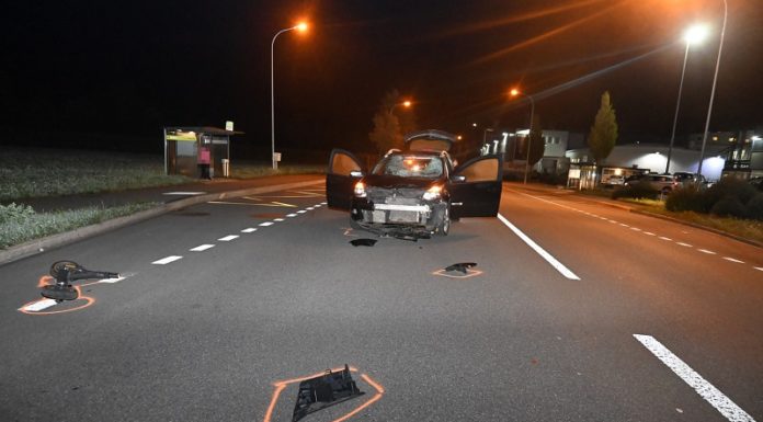 Mann bei Verkehrsunfall in Gamprin schwer verletzt