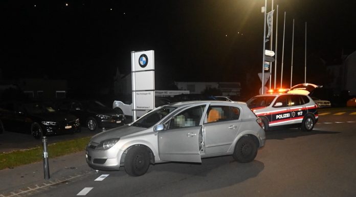 Triesen: Zwei Selbstunfälle am gleichen Ort