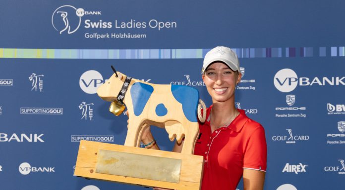Alexandra Försterling gewinnt das 4. VP Bank Swiss Ladies Open im Migros Golfpark Holzhäusern