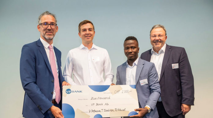 VP Bank verleiht den Best Paper Award für nachhaltige Finanzwirtschaft