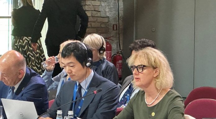 RR Graziella Marok-Wachter am Justizminister/Innentreffen des ER