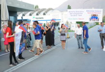 Liechtensteiner Erfolg bei den EuroSkills in Danzig Herzlicher Empfang der Euroskills Delegation in Liechtenstein. Foto: Gregor Meier.