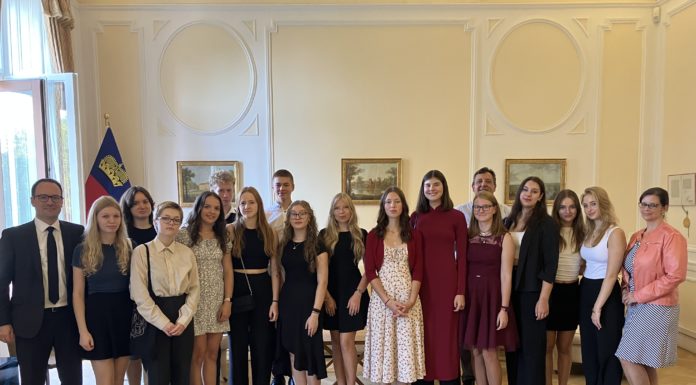 Tschechische Schülerreise von Brünn nach Liechtenstein