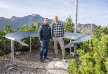 Erste 360-Grad-Panoramatafel Liechtensteins auf Sareis