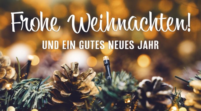 FROHE FESTTAGE UND „AN GUATA ROTSCH“