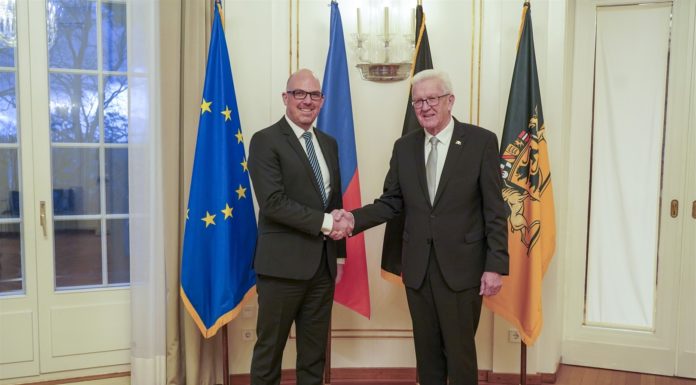 RC Risch trifft Ministerpräsident Kretschmann in Baden-Württemberg