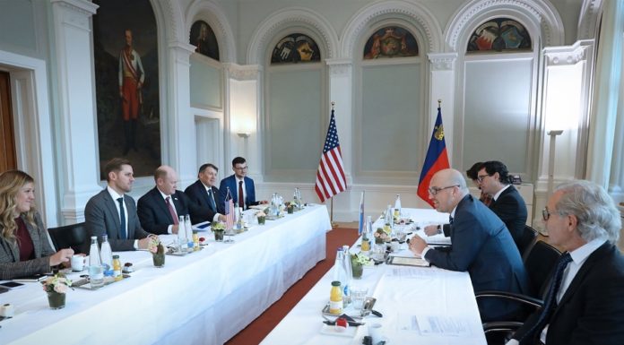US-Senatoren zu Besuch in Liechtenstein