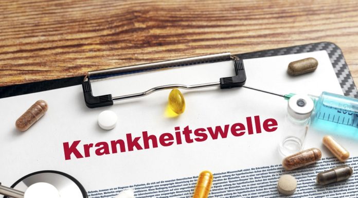 Grippe hat uns fest im Griff