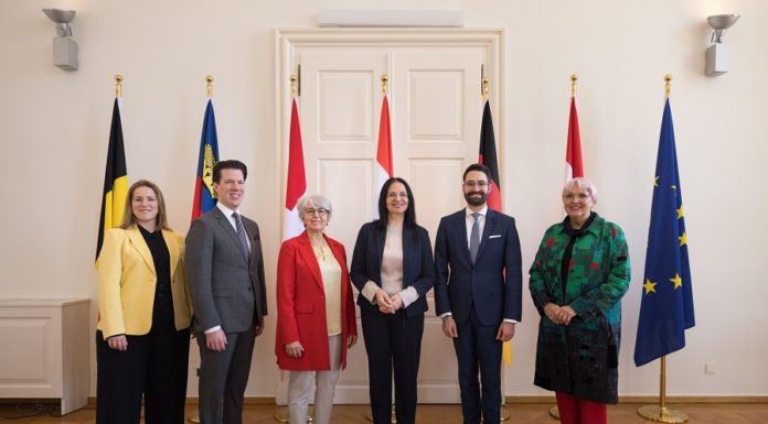 RR Frick am Treffen Kulturminister:Innen in Wien