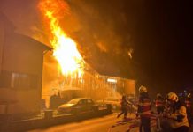 Brand eines Einfamilienhauses mit hohem Sachschaden