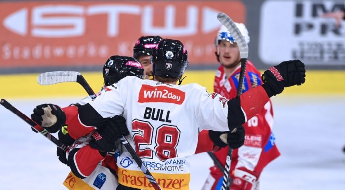 Vorarlberger Pioneers bezwingen den KAC 6:1